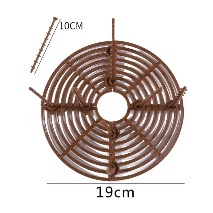 Protection de sol pour pot de plante avec grille, couvercle de pot de fleur, sécurité bébé, souris, 