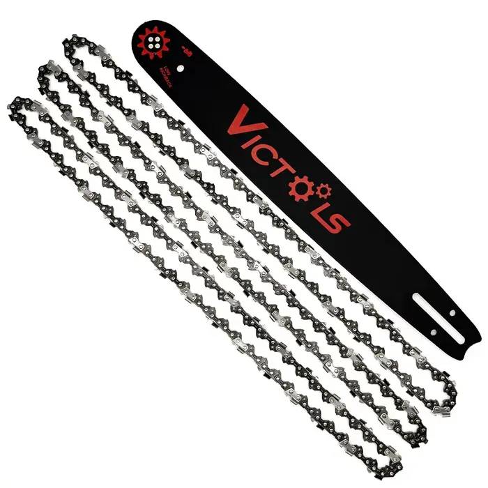 Accessoires pour outils électriques de jardin, pièces de tronçonneuse électrique, guide-chaîne avec 