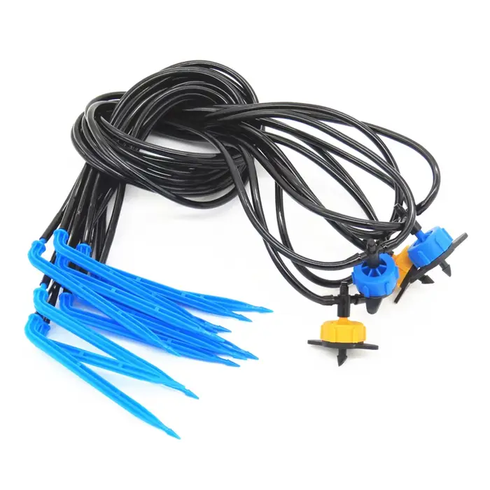 Connecteur de tuyau d'arrosage goutte-à-goutte, accessoires d'arrosage de jardin, tuyau de 4/7mm à 3