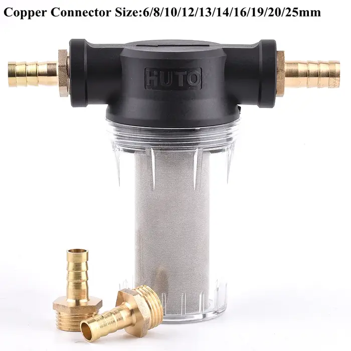1 / 2 "Garden Water Pipe Filter agriculture irrigation impuretés pré - Filtre Aquarium pompe à eau f