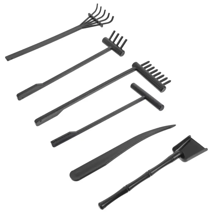 Mini râteau Zen de jardin, outils de sable, boîte à sable, Kit d'accessoires, outil de méditation Mi