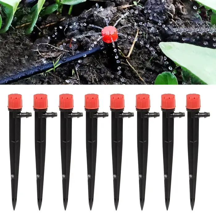 Arroseurs de pointes de jardin réglables, micro système d'arrosage d'irrigation à effet de serre, co