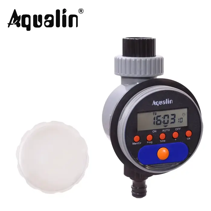 Minuterie électronique d'arrosage à affichage LCD automatique, robinet à bille, minuterie d'eau pour