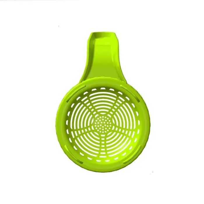 Couvercle de pot de maçon en maille plastique avec poignée, couvercles de germination verts, couverc