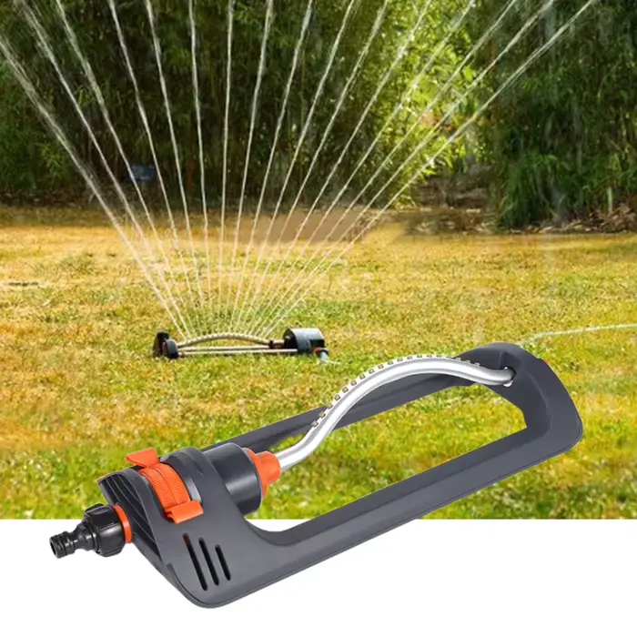 Arroseur de jardin oscillant, pulvérisateur d'eau avec buse à 19 trous, 4 modes, utilisation pour le