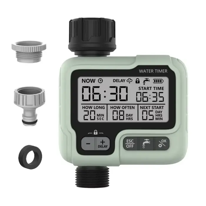 Programmateur d'arrosage automatique HCT-322, machine d'irrigation numérique de jardin, arroseur int