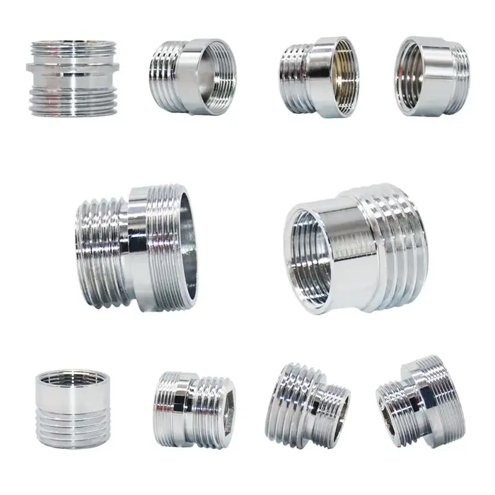 Connecteur en laiton à filetage 1/2 toM16 M18 M20 M22 M24 M28, Joints de robinet, accessoire de puri
