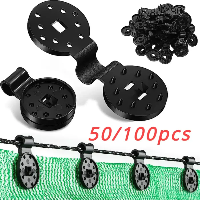 Auvent extérieur ombre maille auvents ombre fournitures Camping jardin Parasol tissu maille Clip mai