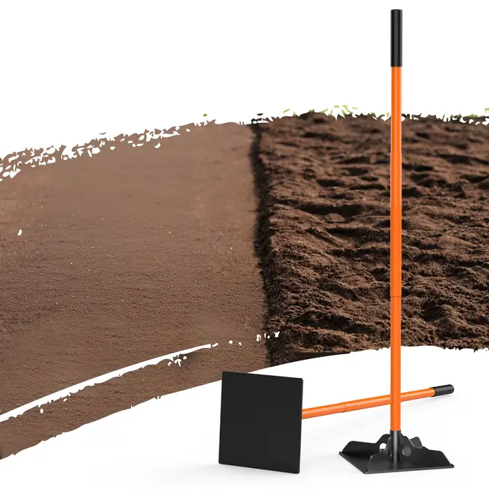 Pilon à main en acier robuste avec manche de 48 pouces