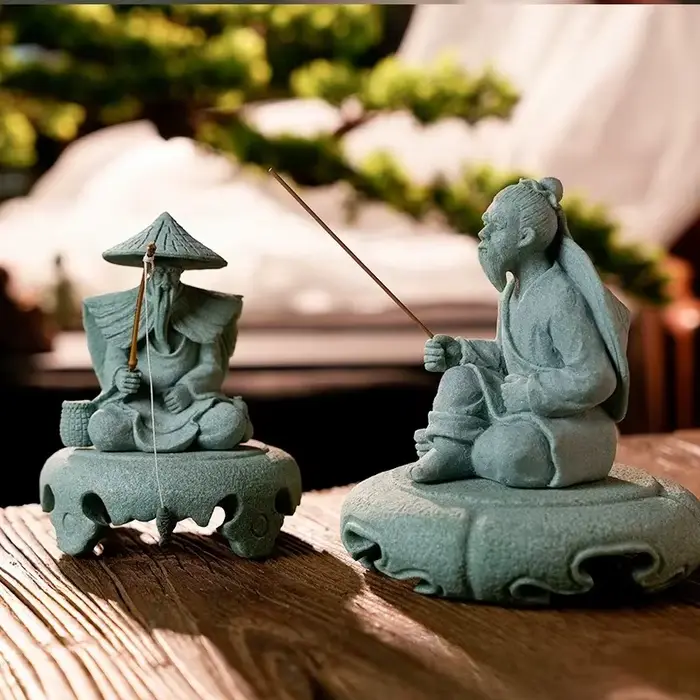 Figurine Miniature en grès, Pot de fleur, décoration de paysage, ornement de maison, accessoires de jardin pour Micro paysage