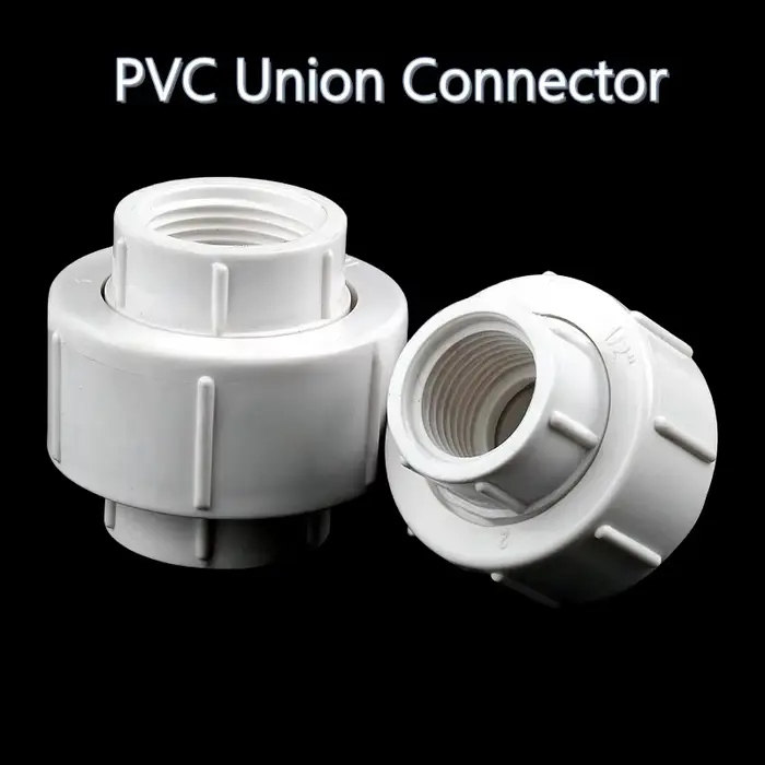 Connecteur de Tuyau d'Eau en PVC, Accessoire de Poisson Précieux, Raccords Femelle, Adaptateur d'Irr