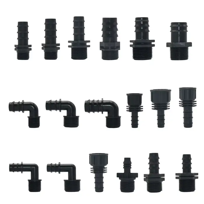 Connecteur de filetage de tuyau, 16mm 20mm 25mm 32mm, 1/2 3/4 1 pouce, filetage mâle femelle, raccor