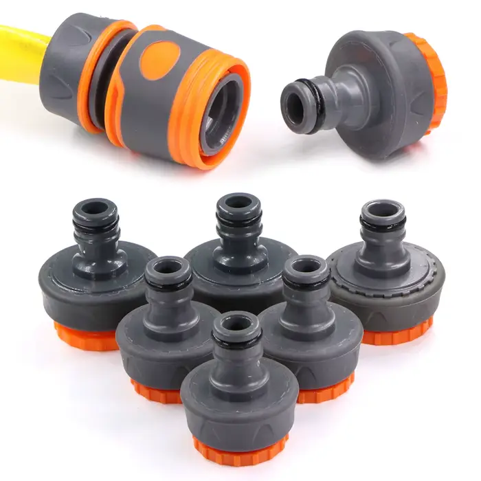 Raccords d'adaptateur de tuyau d'arrosage, 1/2 ", 3/4", 1 ", avec connecteur rapide de 16mm, tuyau d