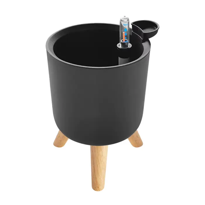 Jardinières d'intérieur avec drainage, pots de plantes au design moderne, jardinières auto-arrosante
