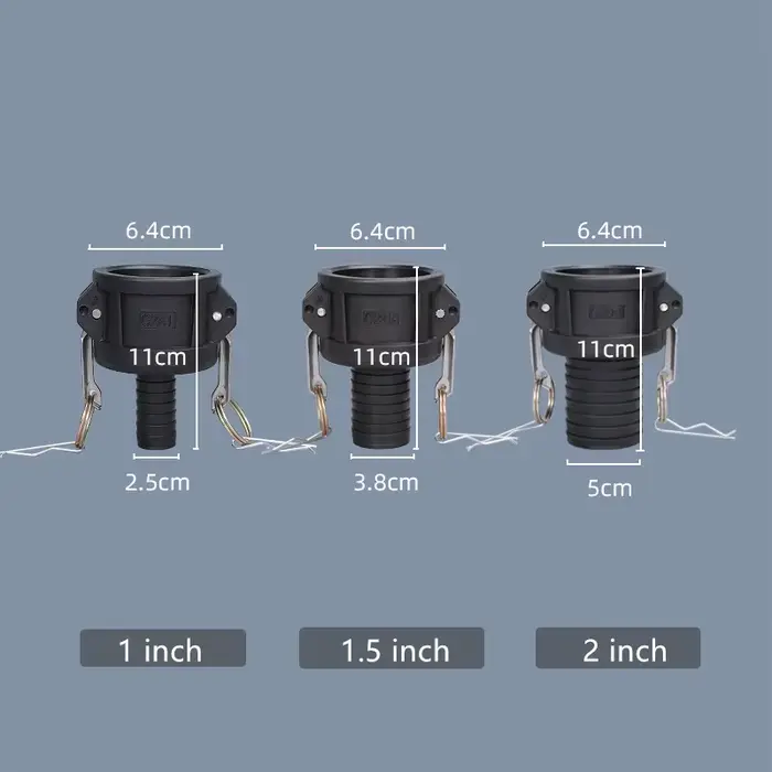 Adaptateur de réservoir d'eau IBC épais de haute qualité, connecteur de Valve IBC A200 et Pack combi