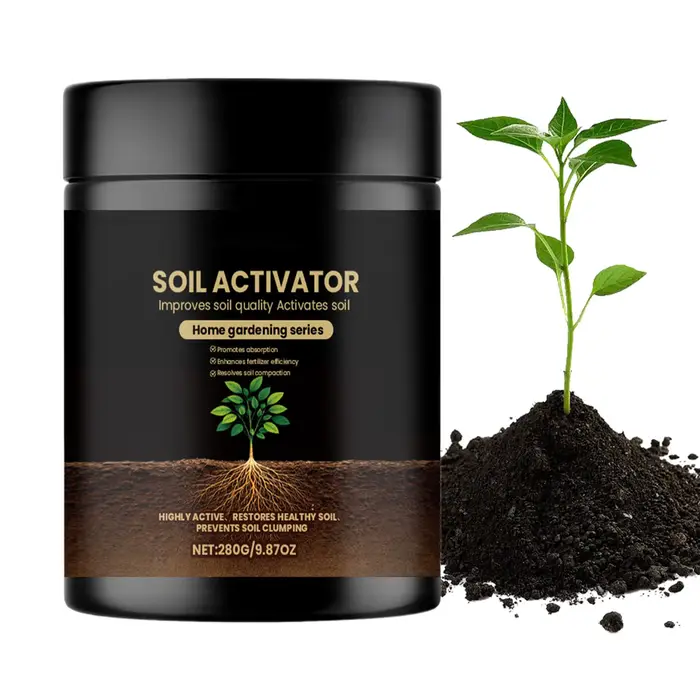 Activateur de sol 280g, revitalisant organique soluble dans l'eau, conditionneur de sol pour plantes