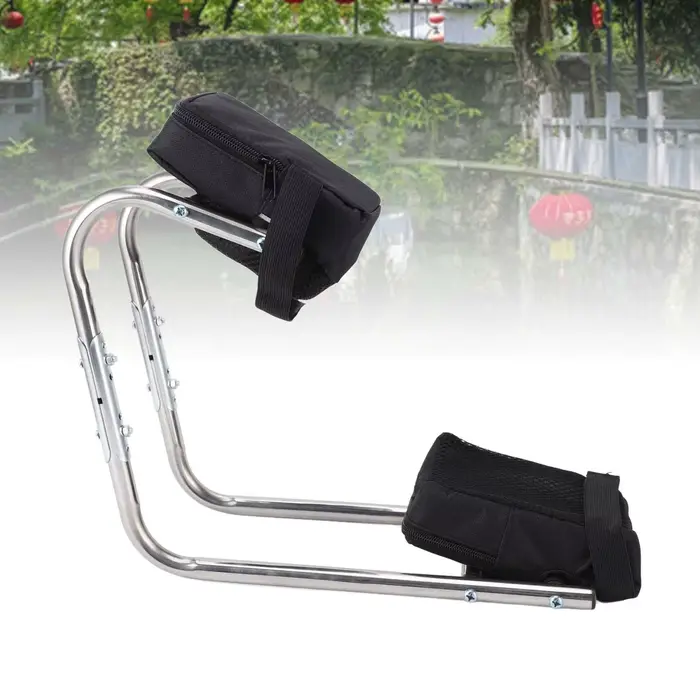 Genouillère de jardinage ergonomique en acier inoxydable
