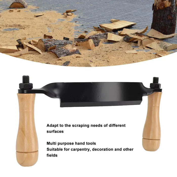 Outil d'élimination des aboiements, outil manuel pour enlever l'écorce, outil de rasage, ergonomique