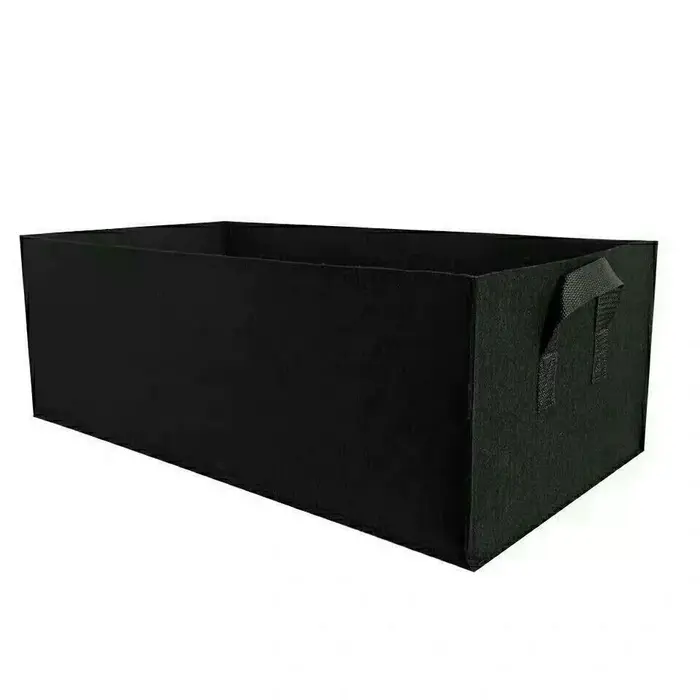Sac de culture en feutre, pot de pépinière rectangulaire pour jardin, bac de plantation surélevé, co