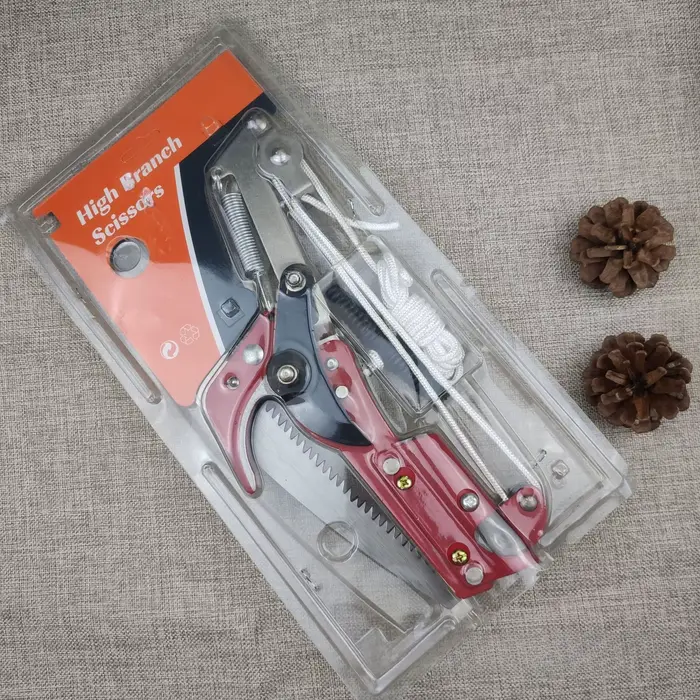 Outils d'élagage d'arbres à branches hautes, télescopiques et allongées, outils de cueillette à haut