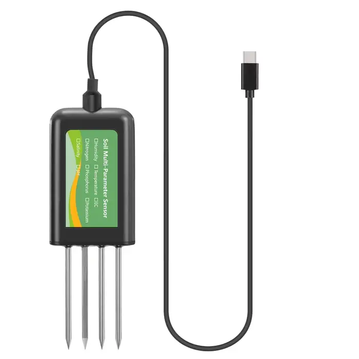 Capteur de sol YAGO 8 en 1 pour l'agriculture pH EC testeur d'humidité NPK Android/HarmonyOS USB com