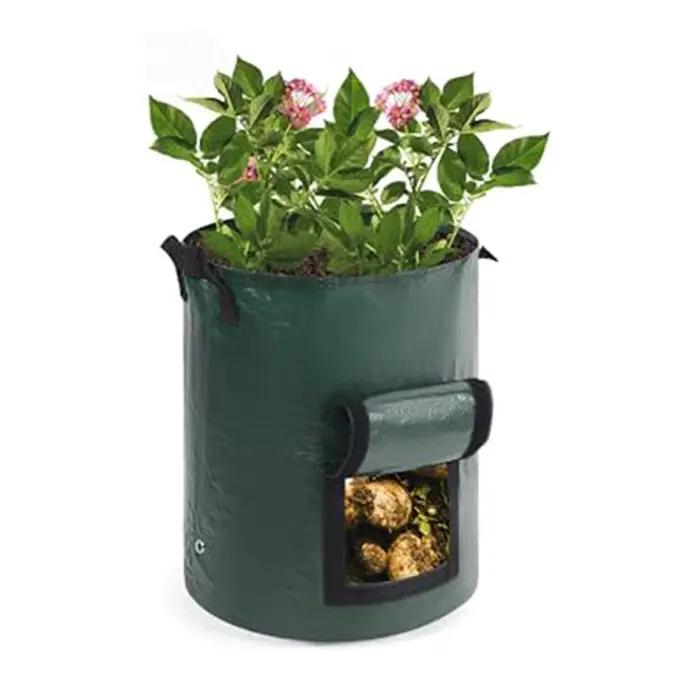 Sac de culture de pommes de terre de jardin, tissus PE, Pot épais de jardinage, jardinière de légume