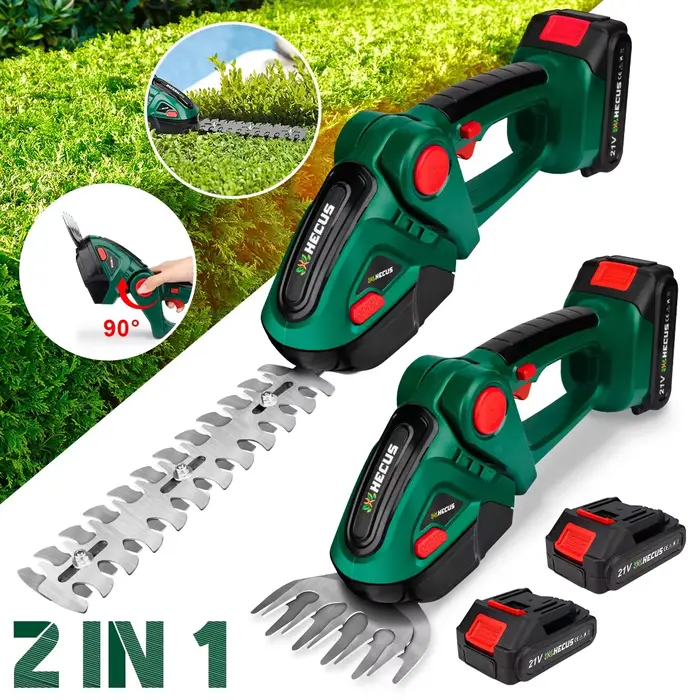 Makita-Tondeuse à Gazon Électrique Sans Fil 2 en 1