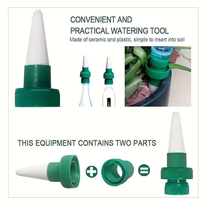 1 dispositif d'arrosage pour plantes d'intérieur domestiques