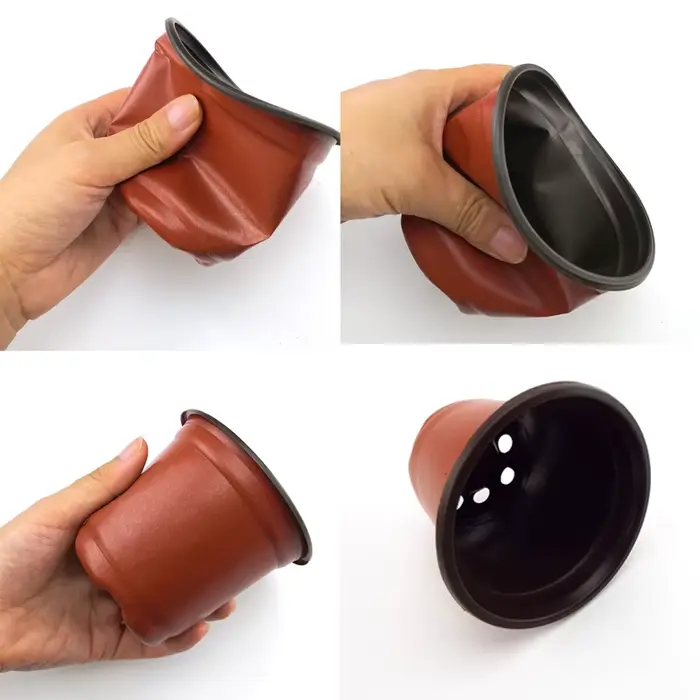 Boîte de culture en plastique à section fine, plateau résistant aux chutes pour Pot de plantes de ja