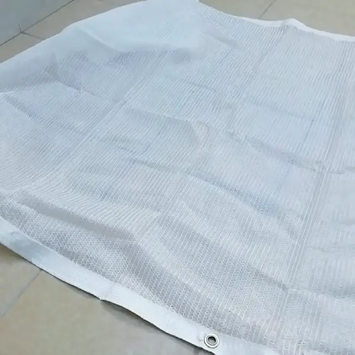 Filet pare-soleil blanc anti-UV HDPE, gazébo d'extérieur, abri solaire, couverture pour plantes succ