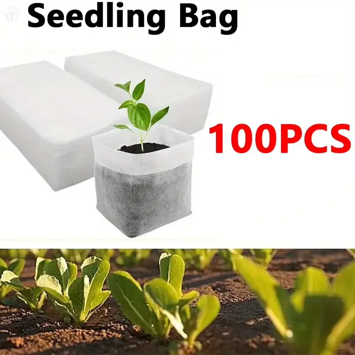 100 sacs de pépinière biodégradables