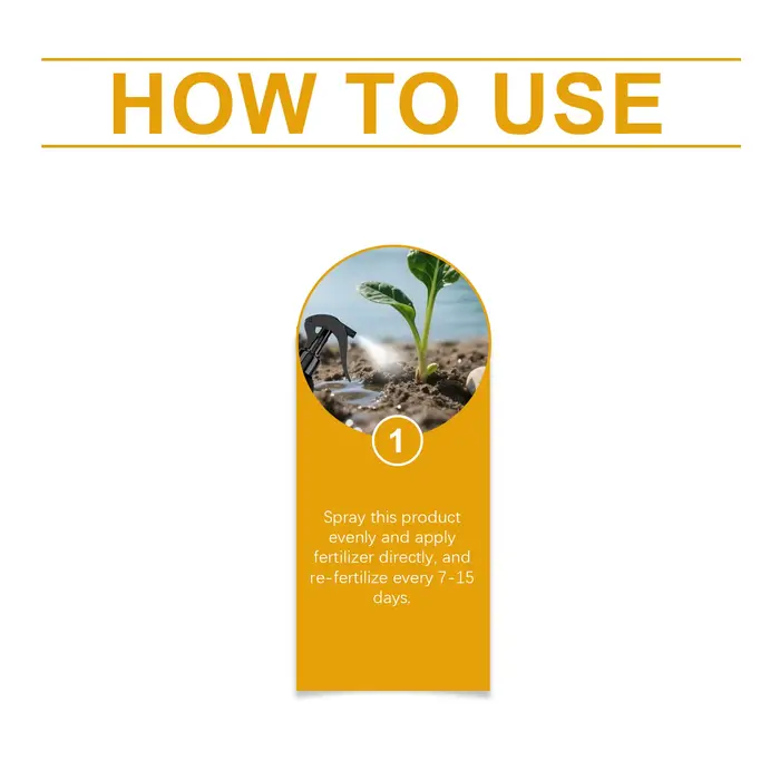 Le spray de protection des plantes améliore efficacement le rendement