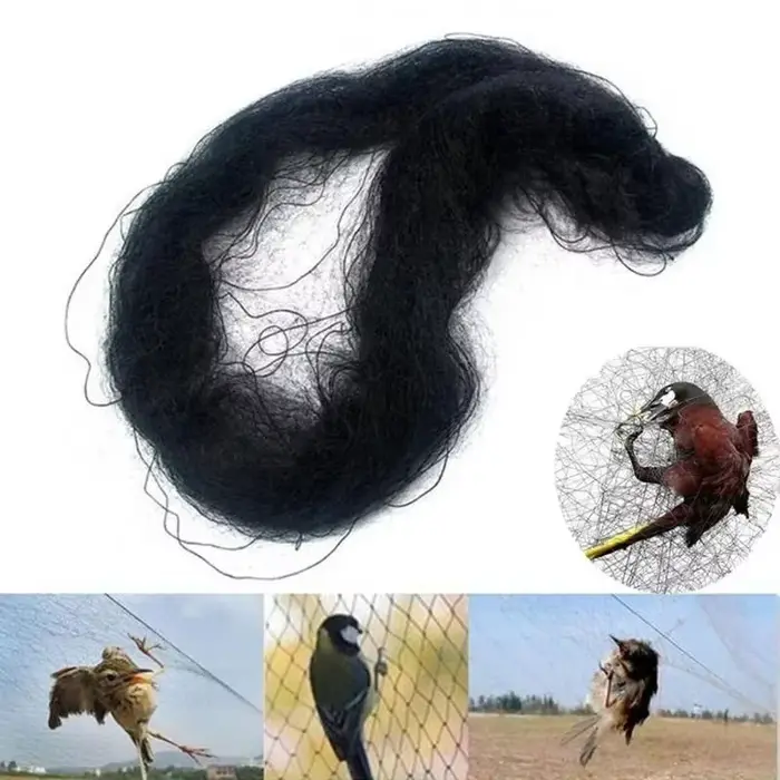 Filet anti-brume anti-oiseaux en maille de 15M, protection pour verger agricole, prévention des domm