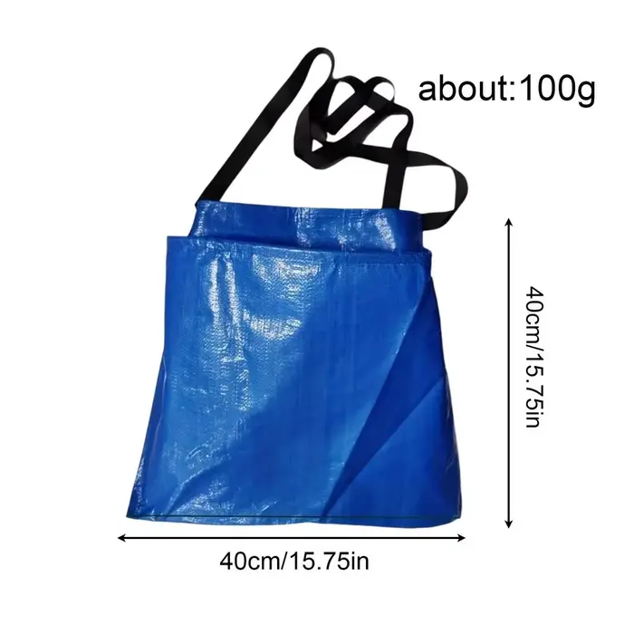 Tablier de jardin avec poche, tablier de récolte imperméable pour fruits et légumes, sac banane agri