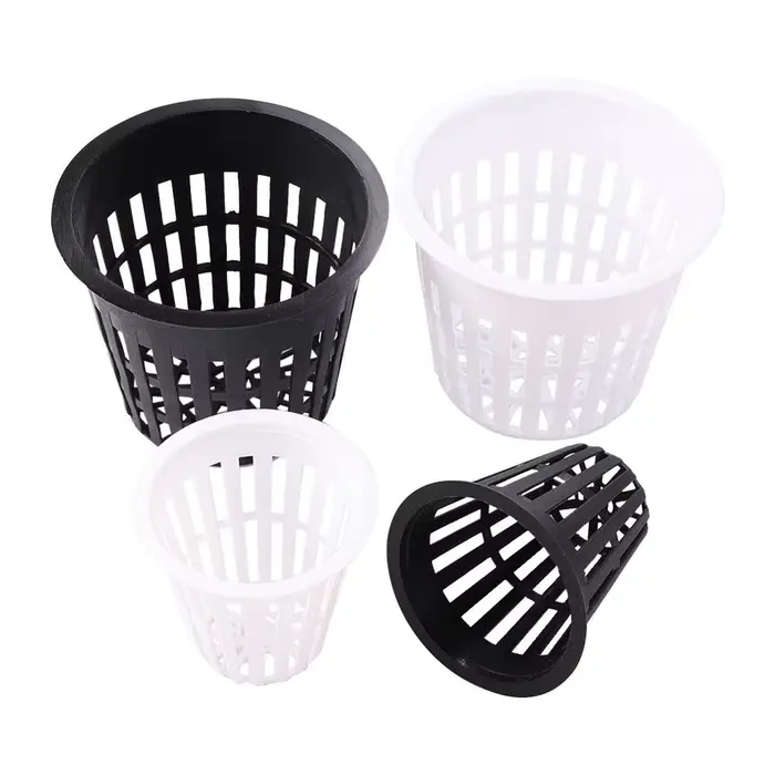 Pot en maille de colonisation hydroponique, 20 pièces, panier de tasse en filet, plantation aéroponi