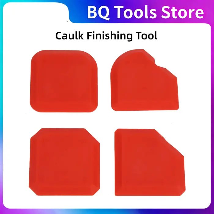 Outil de finition de calfeutrage, spatules de calfeutrage/ensemble dissolvant de mastic en Silicone,