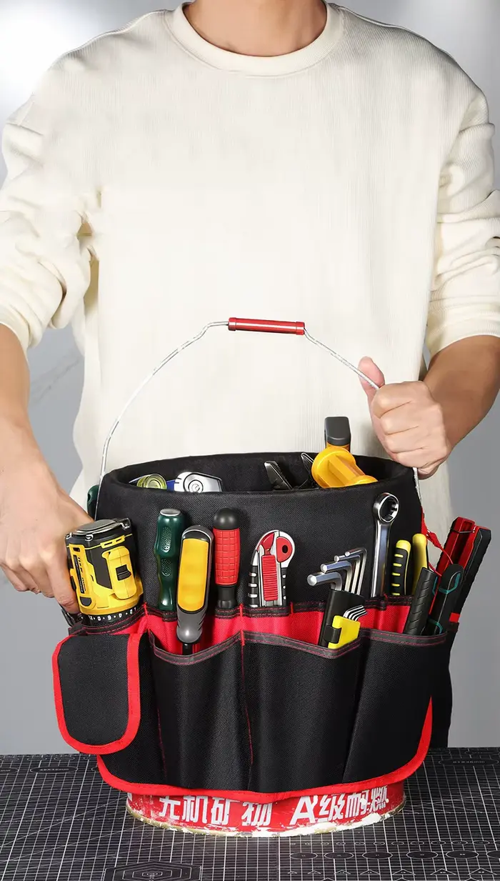 Sac de rangement multifonctionnel pour outils de jardinage