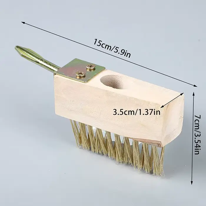 【Nice】Brosse à désherber en fil métallique pour jardin, outil de désherbage manuel réglable - Convie