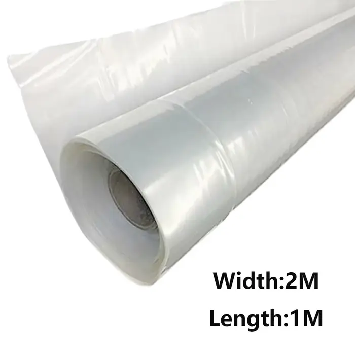 Film de protection Transparent en plastique pour serre, anti-poussière, Polytunnel PE, couverture de