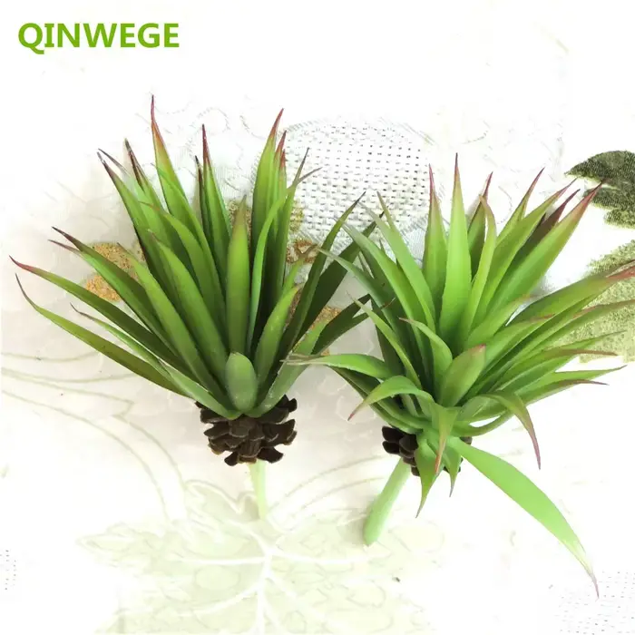 2 plantes artificielles, cactus, succulentes, pour la décoration de la maison, des fêtes de Noël, des mariages