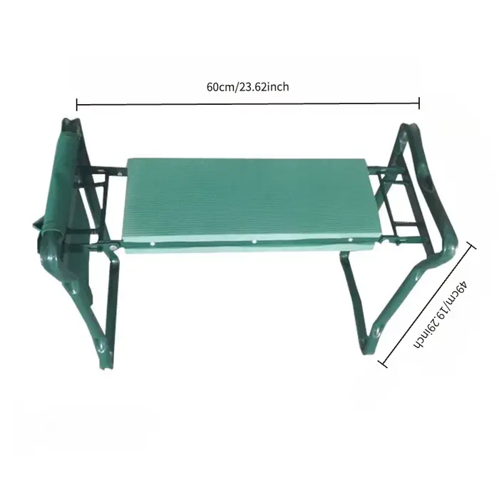 Tabouret de jardin pliant pour travaux de jardinage