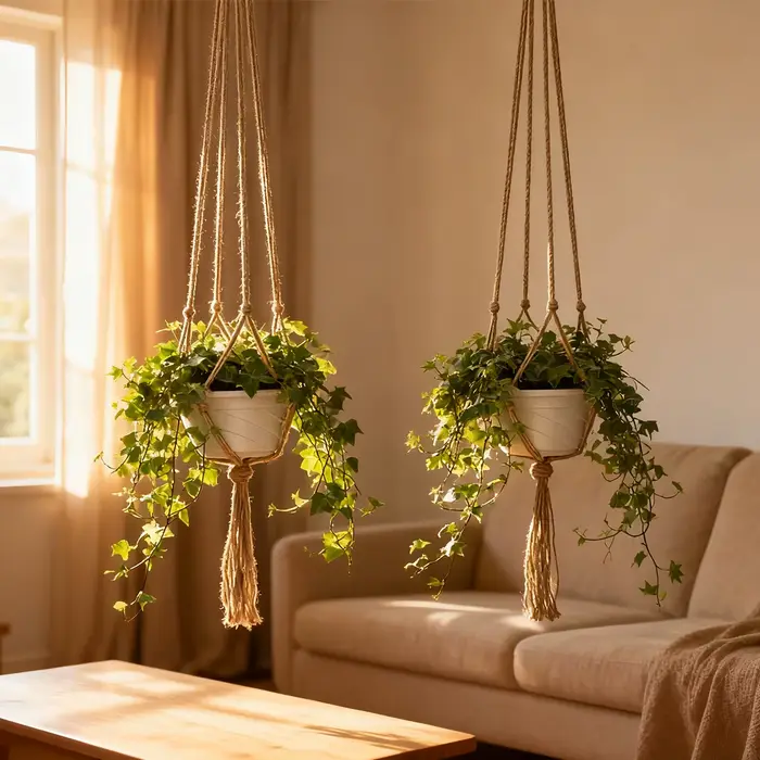Support de Pot de plantes suspendu, paniers décoratifs, panier de plantes, jardinières à l'intérieur