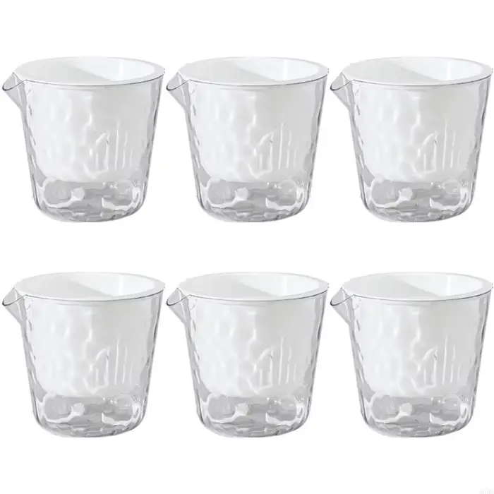 Paquet 6 porte-fleurs en plastique avec fonction d'arrosage automatique pour fleurs petits buissons 
