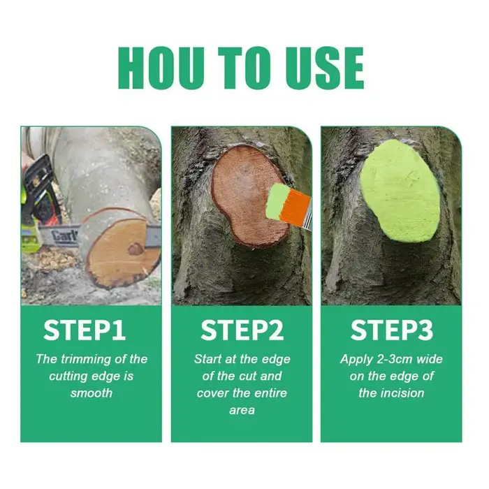 Pâte de greffage d'arbre 100g, pâte pour plaies d'arbre, Agent de frottis, scellant pour l'élagage d