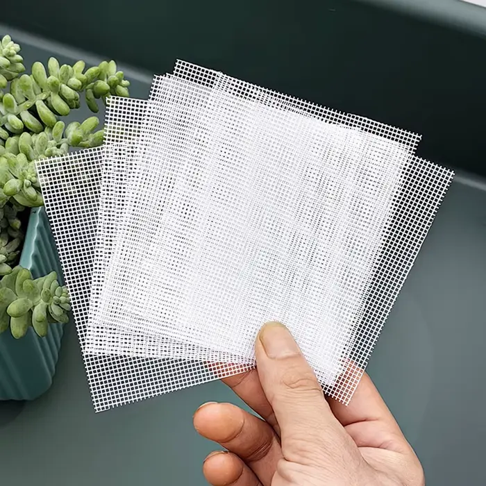 20 pièces bonsaï outil Pot maille feuille trou Pot de fleurs bas filet antiparasitaire prévenir la p