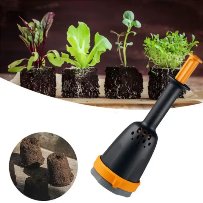 Fabricant de blocs de sol créatif, fabricant de blocs de sol pour plantes, outil manuel pour semis, 