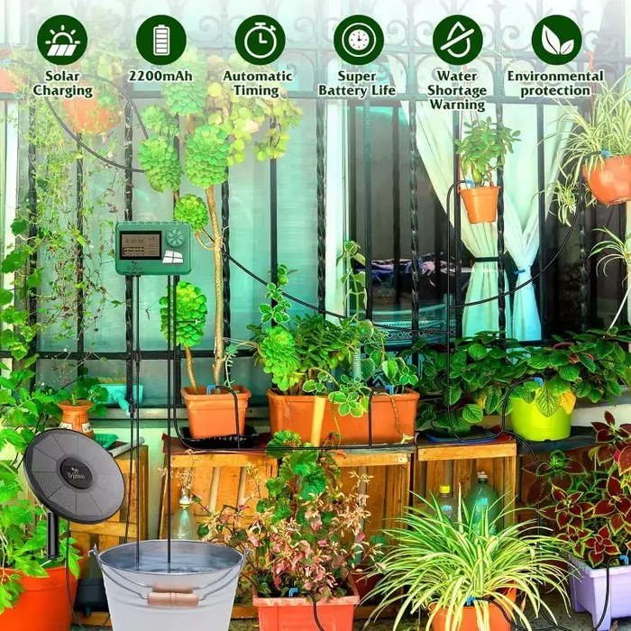 Système d'irrigation goutte-à-goutte solaire