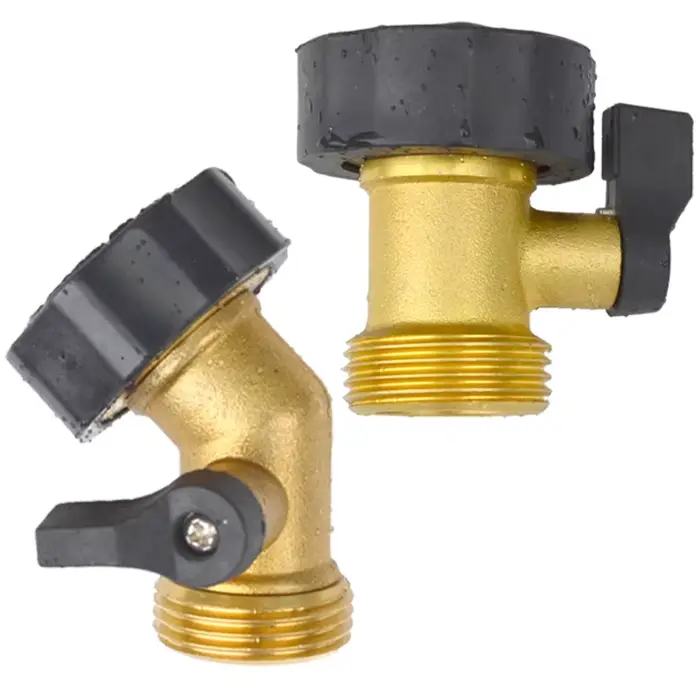 Adaptateur de robinet de connecteur de tuyau d'arrosage en laiton rapDuty, séparateur de tuyau, sépa