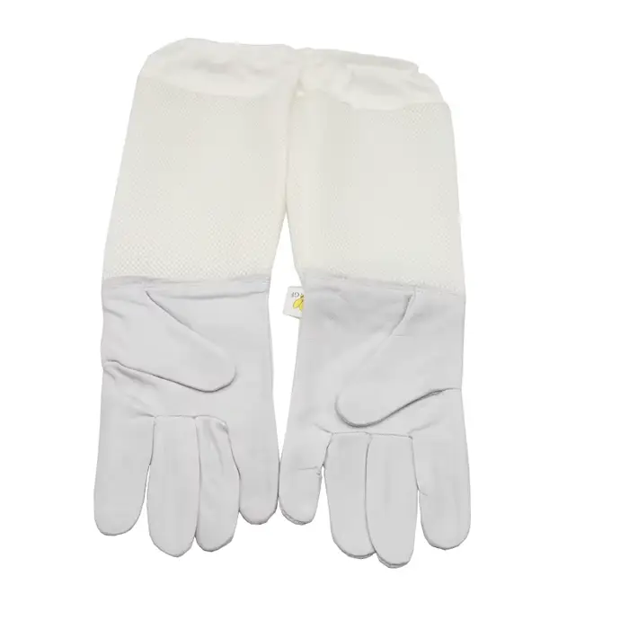 Gants pour apiculteur, manches de protection, ventilés, professionnels, Anti-abeilles, pour Apicultu