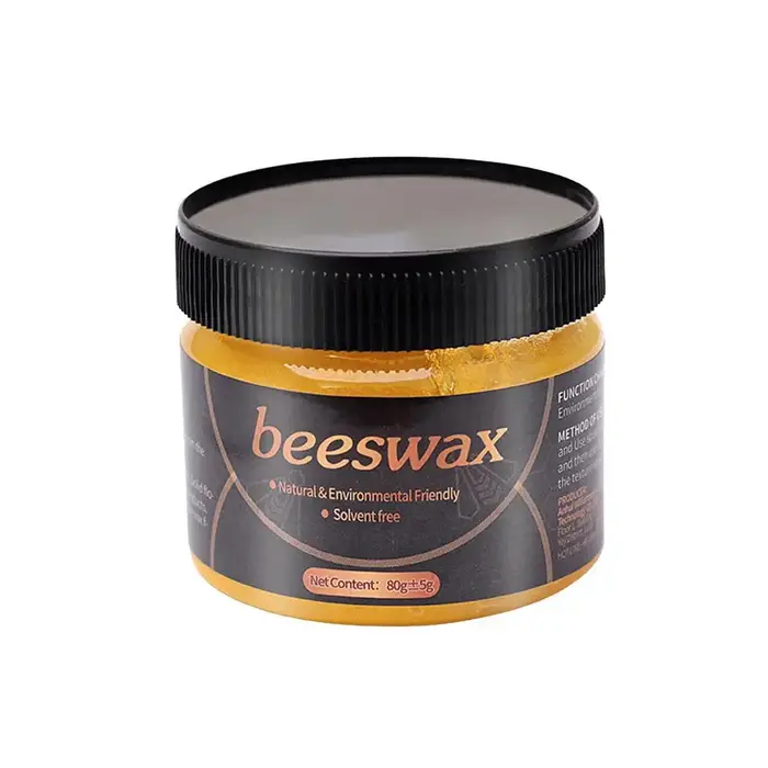 Assaisonnement du bois cire d'abeille meubles cire d'abeille polonais plancher en bois meubles netto